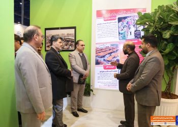 حضور غرفه سازمان ساماندهی مشاغل شهری در نمایشگاه مدیریت شهری مشهد