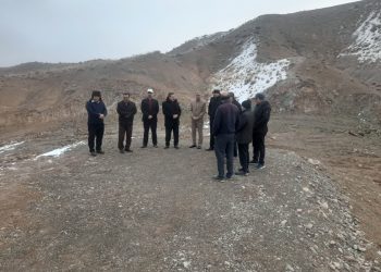 اجرای بند خاکی نوبهار در تربت حیدریه