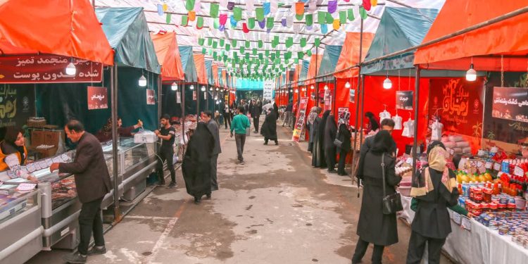 آغاز به کار جشنواره رمضان سازمان ساماندهی مشاغل شهری و فرآورده های کشاورزی شهرداری مشهد