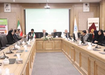 رونمایی از پوستر سامانه اهدانش